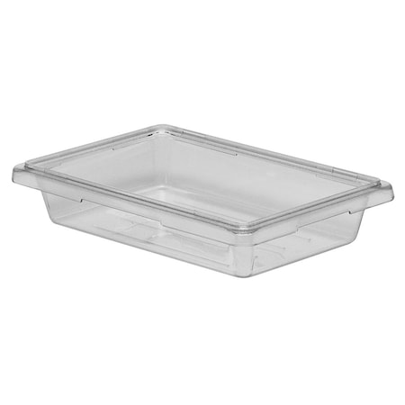 Camwear 18x12x3.5 1.75 Gal. Clear Polycarbonate Food Storage Box